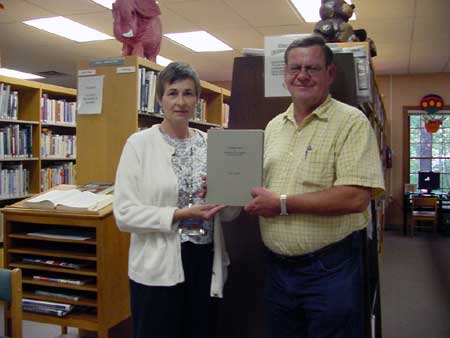 Confederate Bural Book Donated to East Hickmanthe Fairview Library